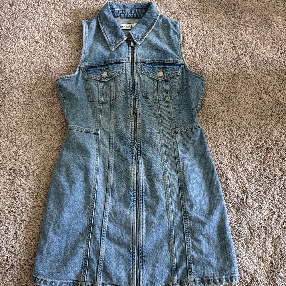 ZARA Denim Dress